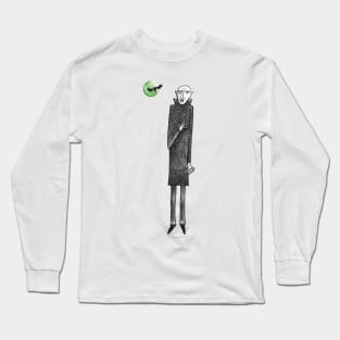 Nosferatu - Vampire - Halloween - Prince of Darkness - Dracula - Horror - Bat - Full Moon Long Sleeve T-Shirt